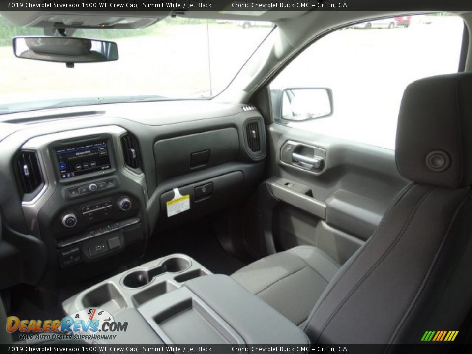 2019 Chevrolet Silverado 1500 WT Crew Cab Summit White / Jet Black Photo #23