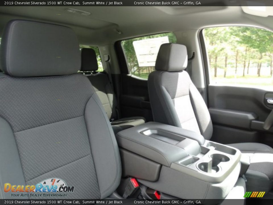 2019 Chevrolet Silverado 1500 WT Crew Cab Summit White / Jet Black Photo #26