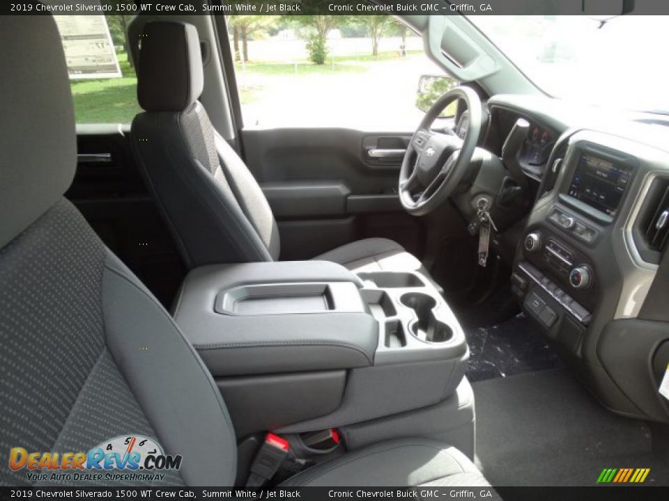 2019 Chevrolet Silverado 1500 WT Crew Cab Summit White / Jet Black Photo #27
