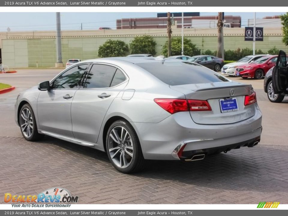 2019 Acura TLX V6 Advance Sedan Lunar Silver Metallic / Graystone Photo #5