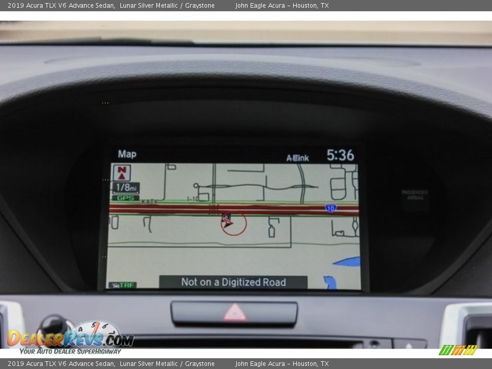 2019 Acura TLX V6 Advance Sedan Lunar Silver Metallic / Graystone Photo #27