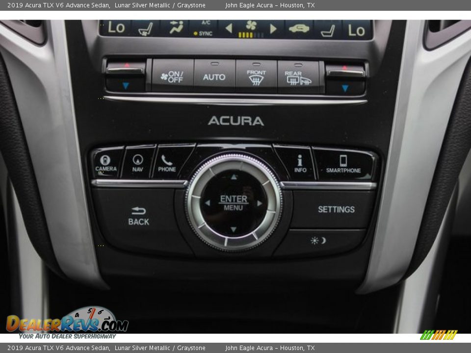 2019 Acura TLX V6 Advance Sedan Lunar Silver Metallic / Graystone Photo #29