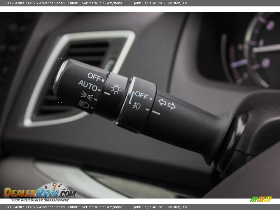 2019 Acura TLX V6 Advance Sedan Lunar Silver Metallic / Graystone Photo #32