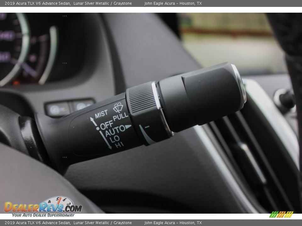 2019 Acura TLX V6 Advance Sedan Lunar Silver Metallic / Graystone Photo #33