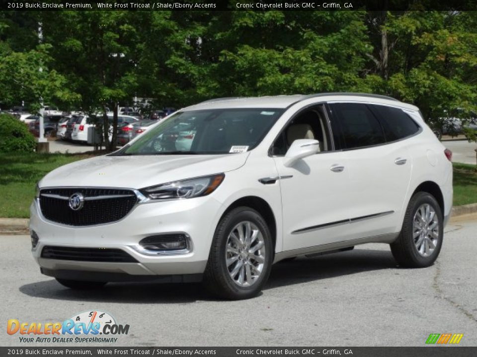 2019 Buick Enclave Premium White Frost Tricoat / Shale/Ebony Accents Photo #5