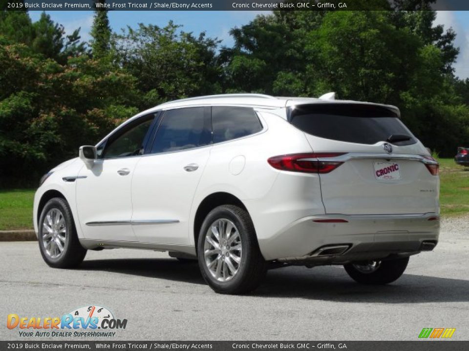 2019 Buick Enclave Premium White Frost Tricoat / Shale/Ebony Accents Photo #6