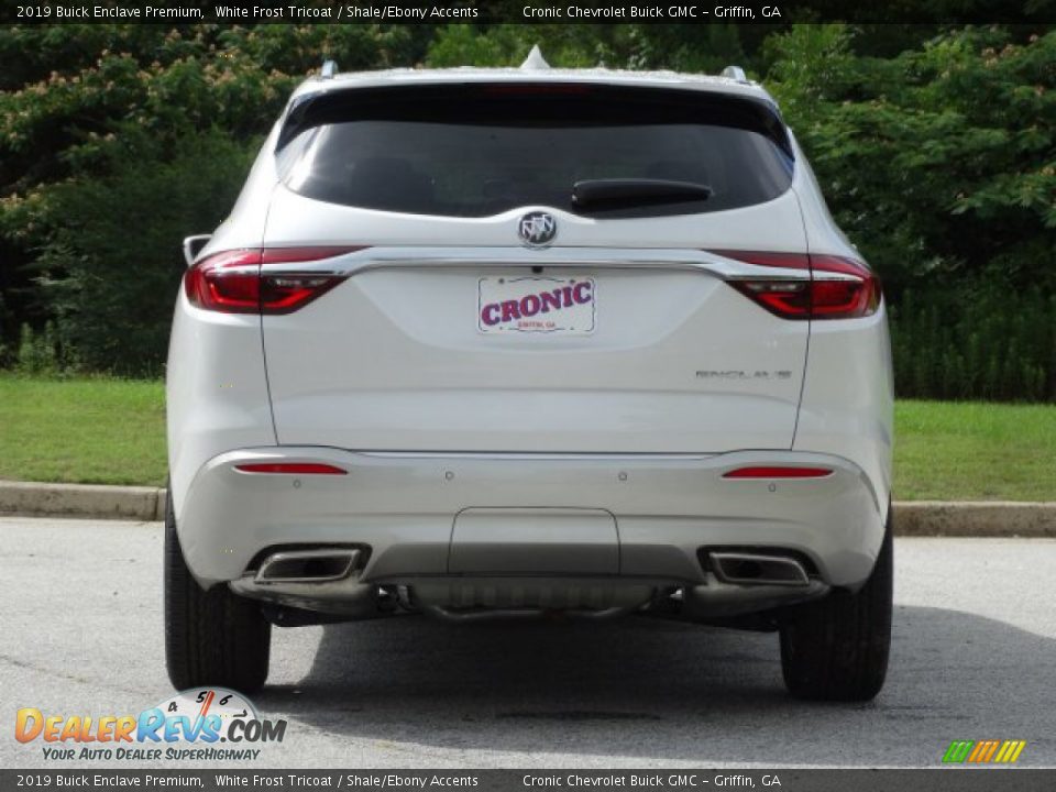 2019 Buick Enclave Premium White Frost Tricoat / Shale/Ebony Accents Photo #7
