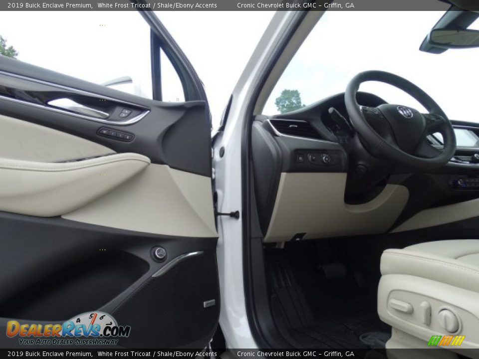 2019 Buick Enclave Premium White Frost Tricoat / Shale/Ebony Accents Photo #10