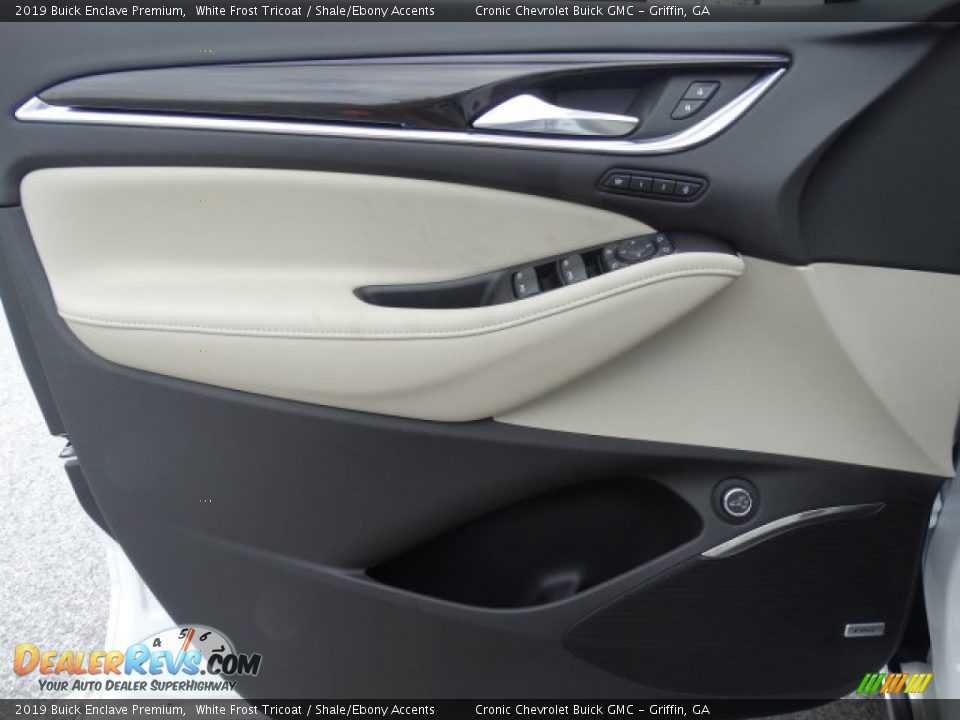 2019 Buick Enclave Premium White Frost Tricoat / Shale/Ebony Accents Photo #11