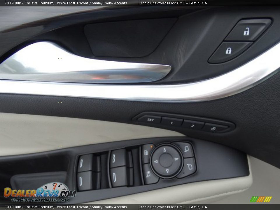 2019 Buick Enclave Premium White Frost Tricoat / Shale/Ebony Accents Photo #12