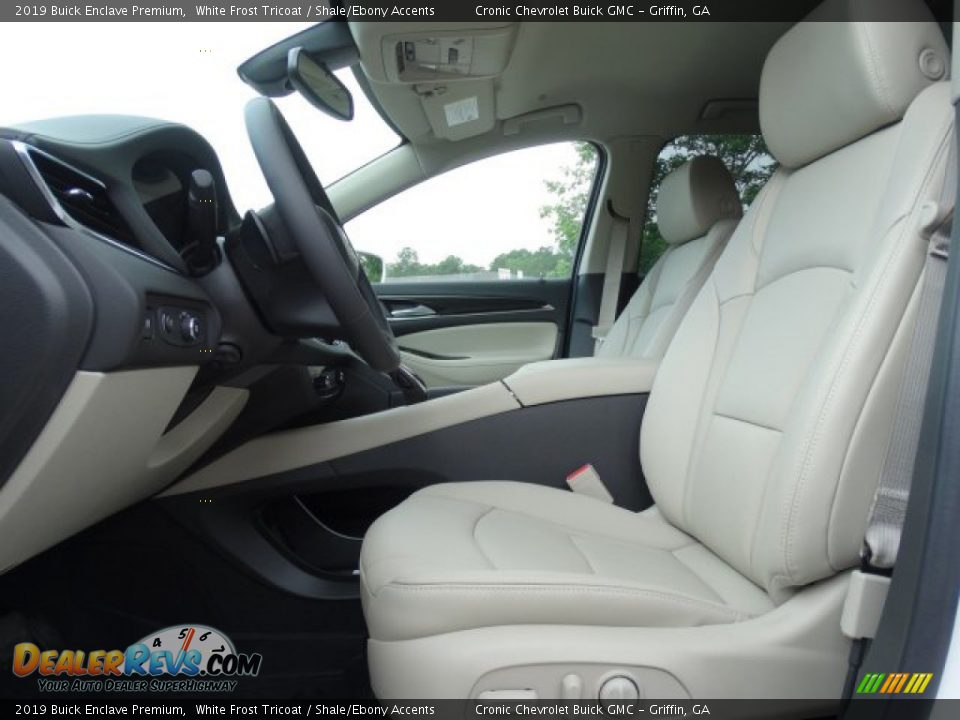 2019 Buick Enclave Premium White Frost Tricoat / Shale/Ebony Accents Photo #14