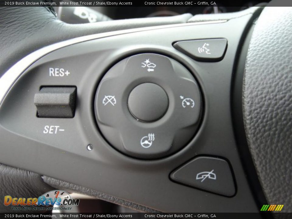 2019 Buick Enclave Premium White Frost Tricoat / Shale/Ebony Accents Photo #15