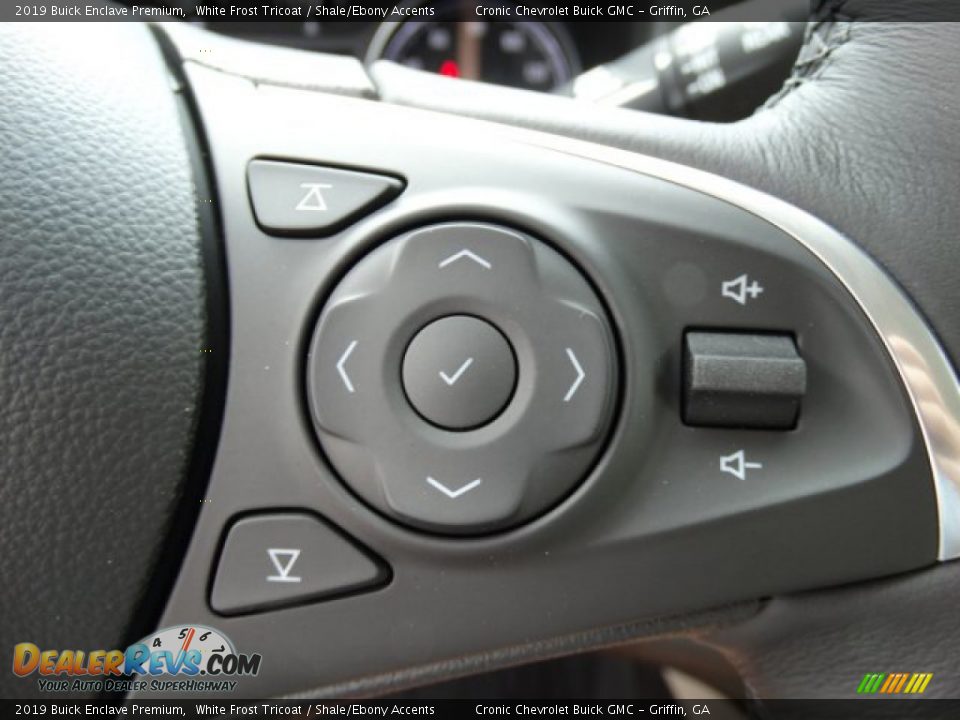 2019 Buick Enclave Premium White Frost Tricoat / Shale/Ebony Accents Photo #16