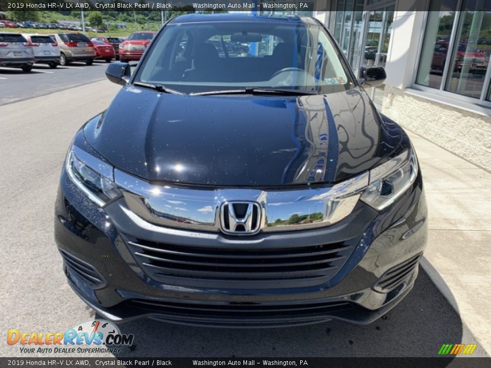 2019 Honda HR-V LX AWD Crystal Black Pearl / Black Photo #3