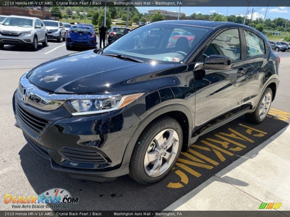 2019 Honda HR-V LX AWD Crystal Black Pearl / Black Photo #4