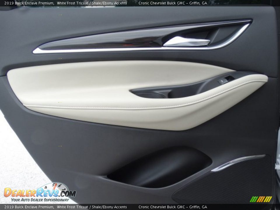 2019 Buick Enclave Premium White Frost Tricoat / Shale/Ebony Accents Photo #21