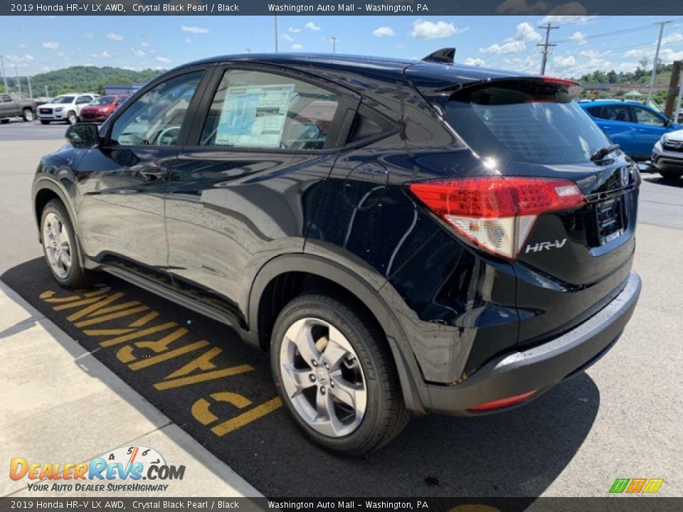 2019 Honda HR-V LX AWD Crystal Black Pearl / Black Photo #5