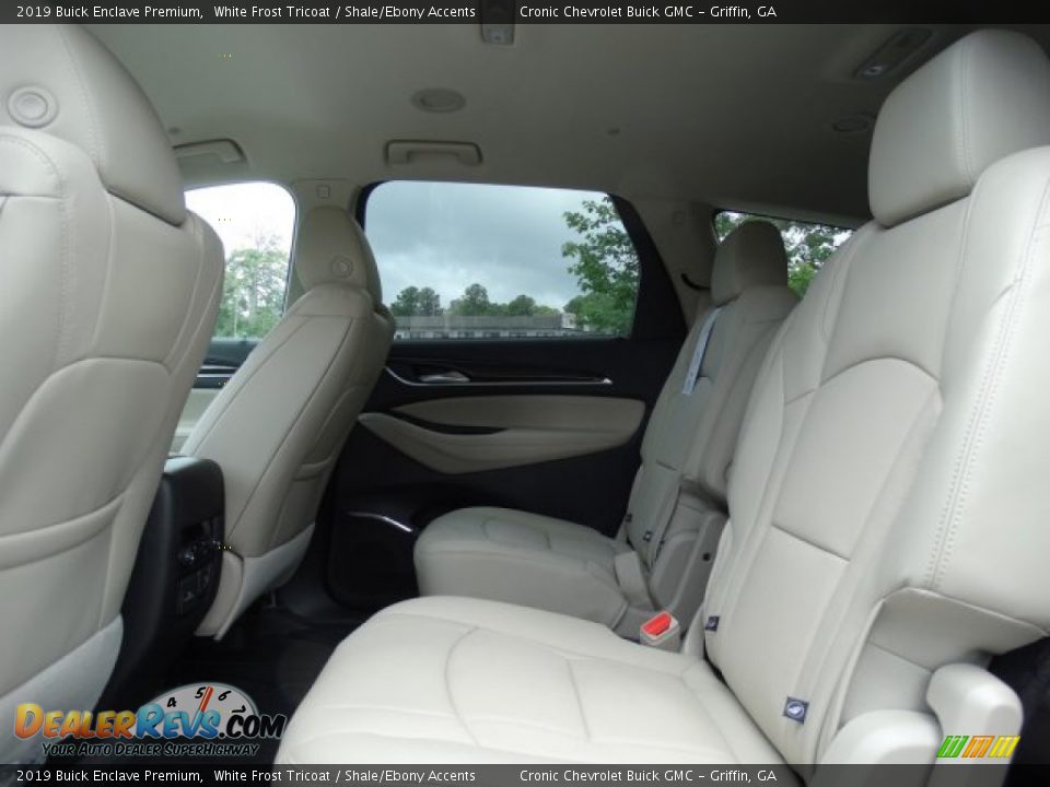 2019 Buick Enclave Premium White Frost Tricoat / Shale/Ebony Accents Photo #22