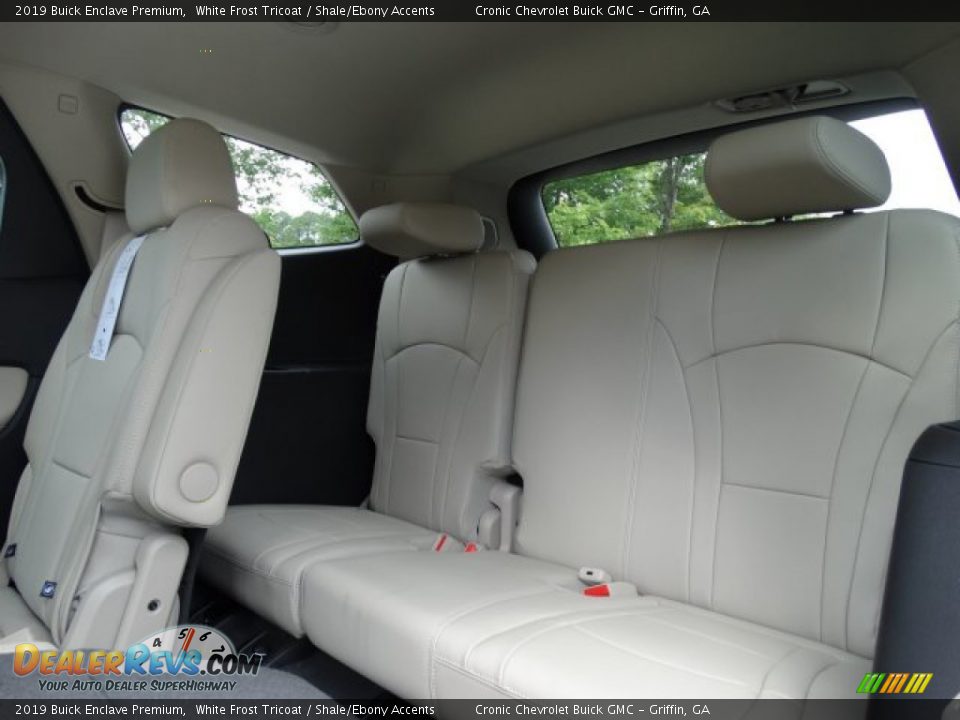 2019 Buick Enclave Premium White Frost Tricoat / Shale/Ebony Accents Photo #23