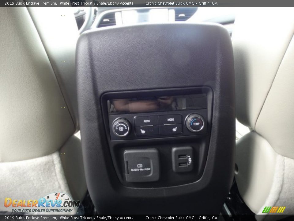 2019 Buick Enclave Premium White Frost Tricoat / Shale/Ebony Accents Photo #24