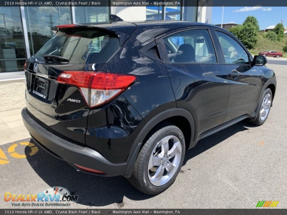 2019 Honda HR-V LX AWD Crystal Black Pearl / Black Photo #7