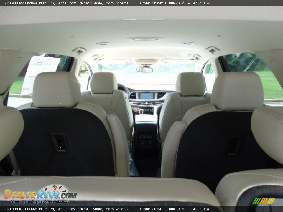 2019 Buick Enclave Premium White Frost Tricoat / Shale/Ebony Accents Photo #27