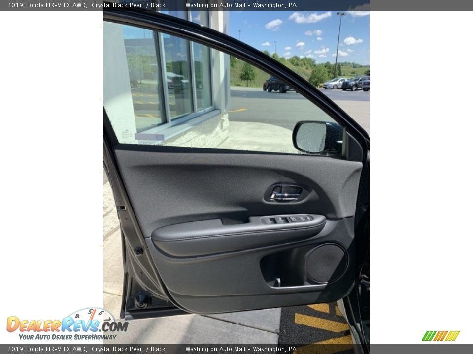 2019 Honda HR-V LX AWD Crystal Black Pearl / Black Photo #10