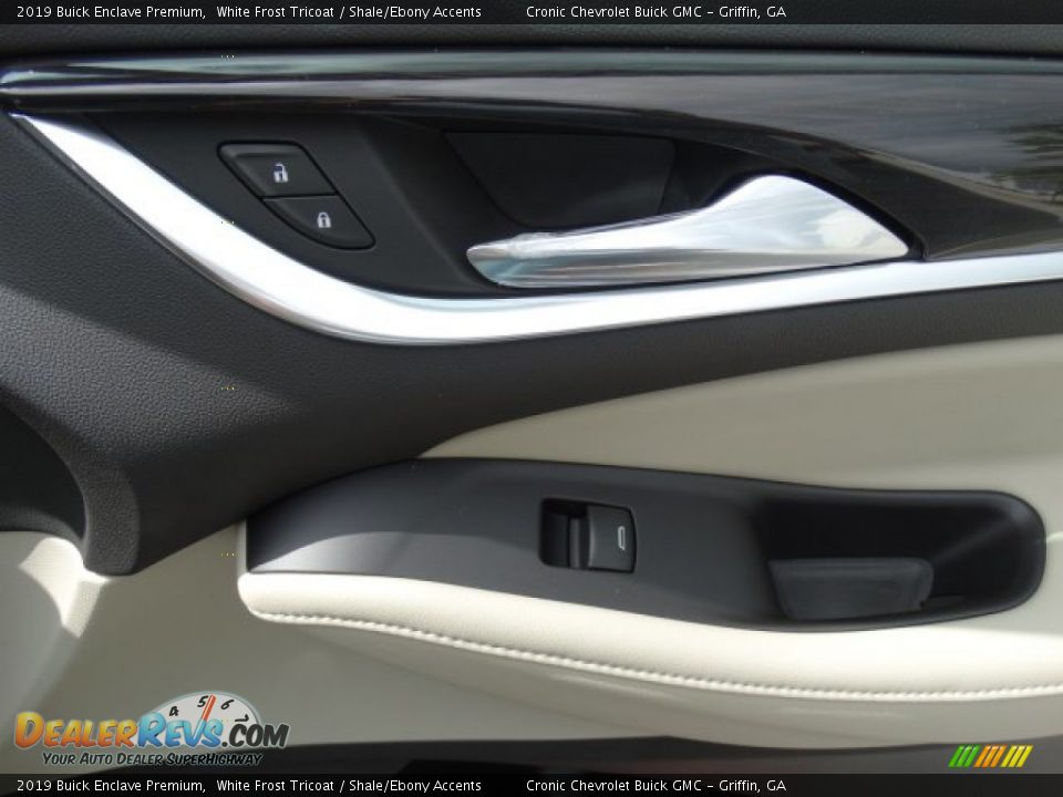 2019 Buick Enclave Premium White Frost Tricoat / Shale/Ebony Accents Photo #29