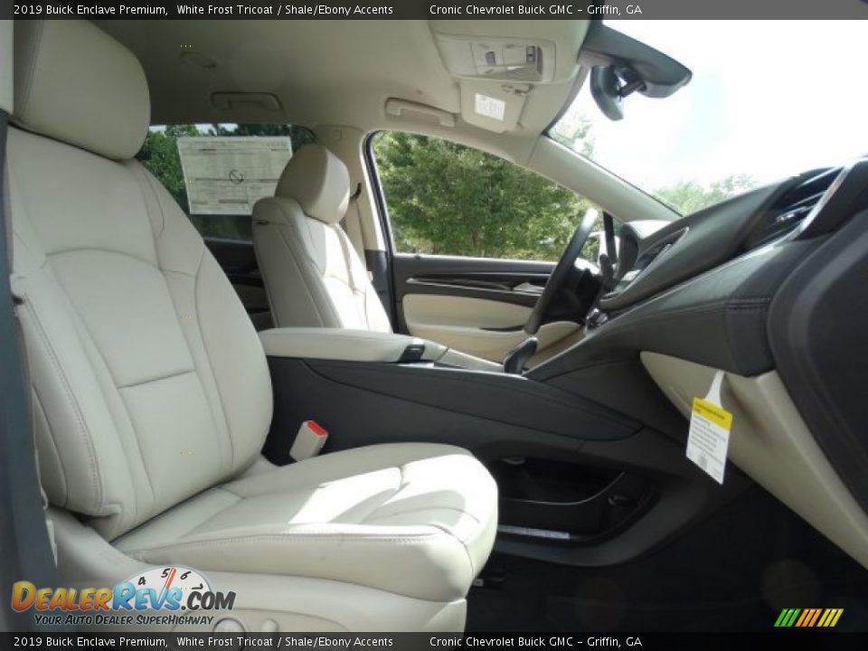 2019 Buick Enclave Premium White Frost Tricoat / Shale/Ebony Accents Photo #30
