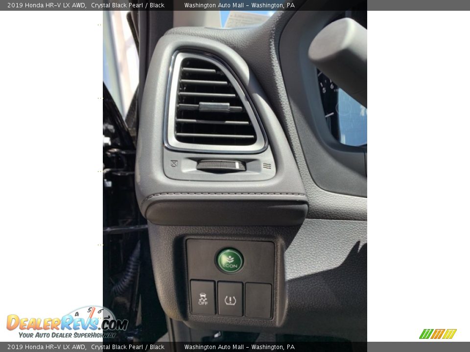 2019 Honda HR-V LX AWD Crystal Black Pearl / Black Photo #12
