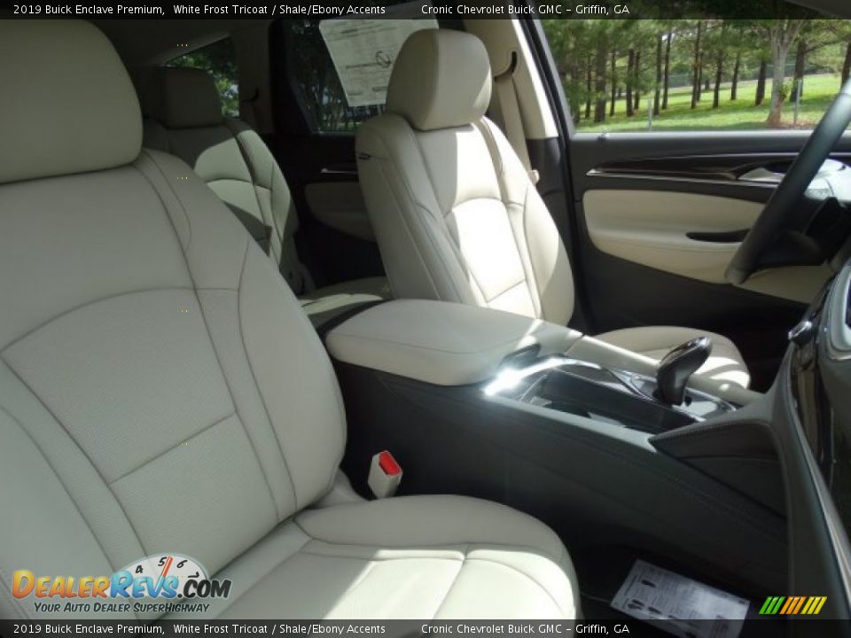 2019 Buick Enclave Premium White Frost Tricoat / Shale/Ebony Accents Photo #31