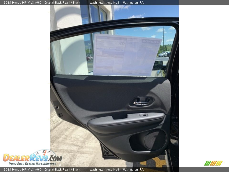 2019 Honda HR-V LX AWD Crystal Black Pearl / Black Photo #16