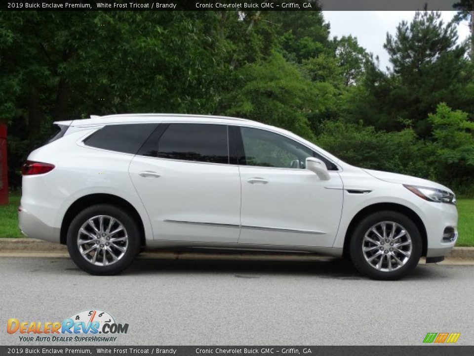 White Frost Tricoat 2019 Buick Enclave Premium Photo #2