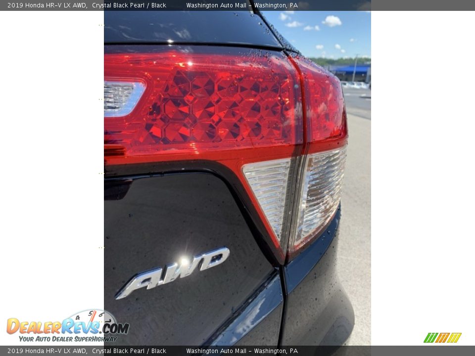 2019 Honda HR-V LX AWD Crystal Black Pearl / Black Photo #22
