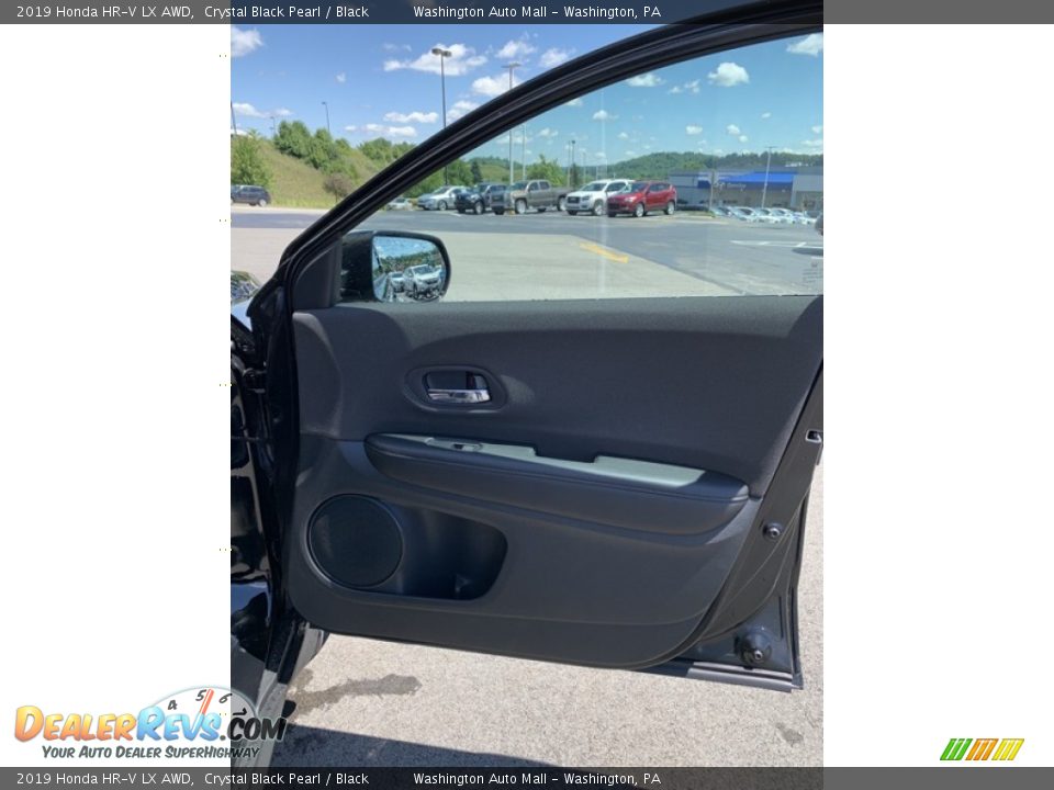 2019 Honda HR-V LX AWD Crystal Black Pearl / Black Photo #26