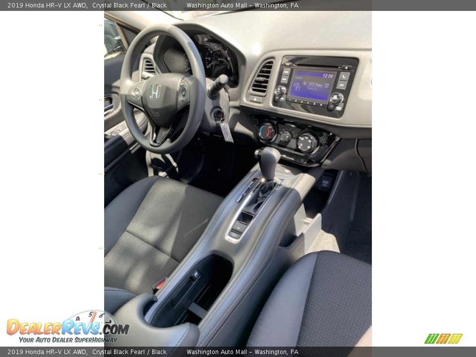2019 Honda HR-V LX AWD Crystal Black Pearl / Black Photo #28