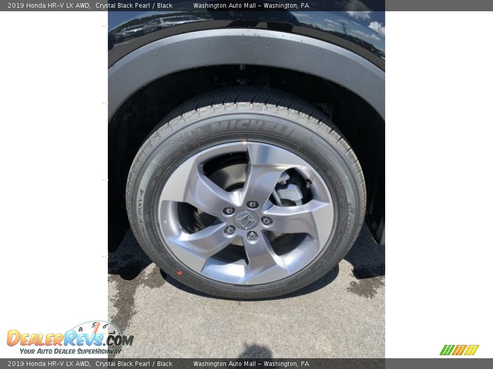 2019 Honda HR-V LX AWD Crystal Black Pearl / Black Photo #29