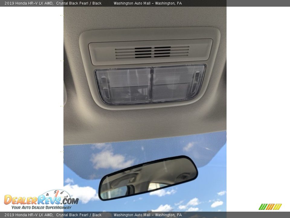 2019 Honda HR-V LX AWD Crystal Black Pearl / Black Photo #36
