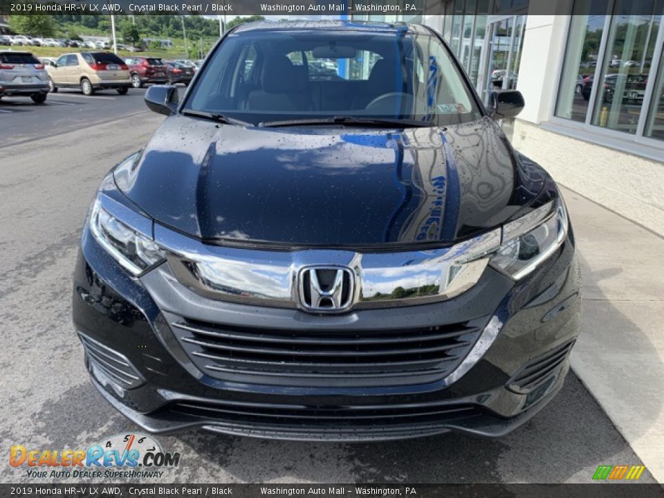 2019 Honda HR-V LX AWD Crystal Black Pearl / Black Photo #3