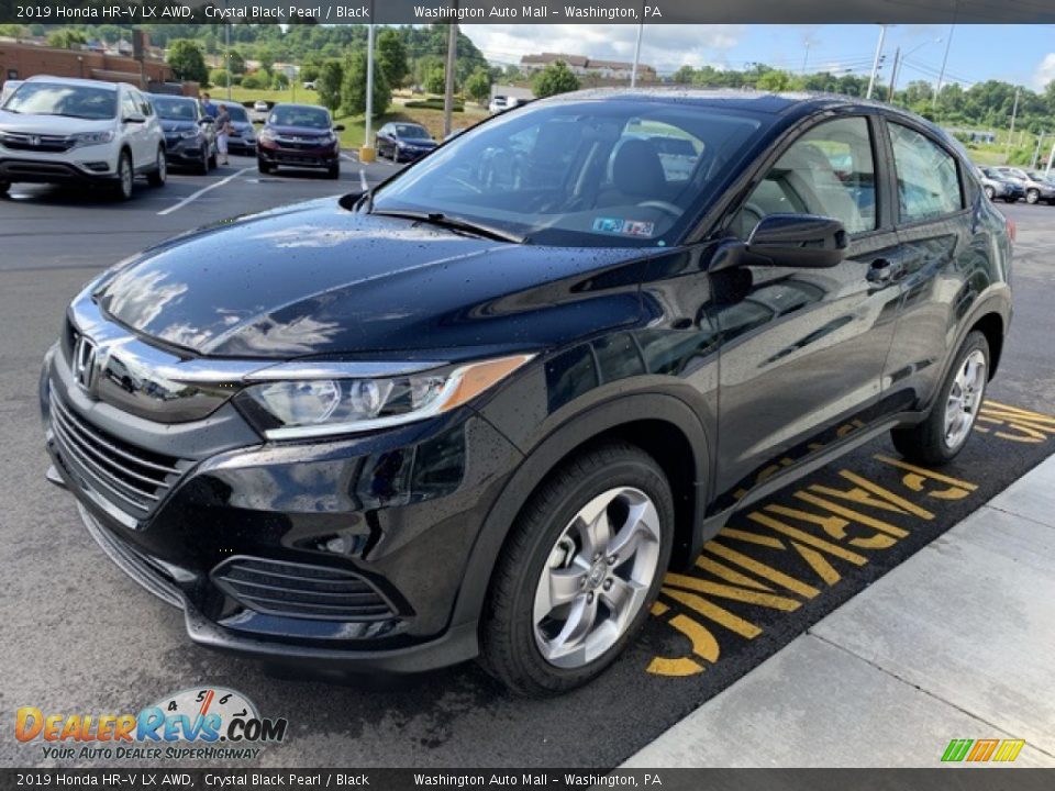 2019 Honda HR-V LX AWD Crystal Black Pearl / Black Photo #4