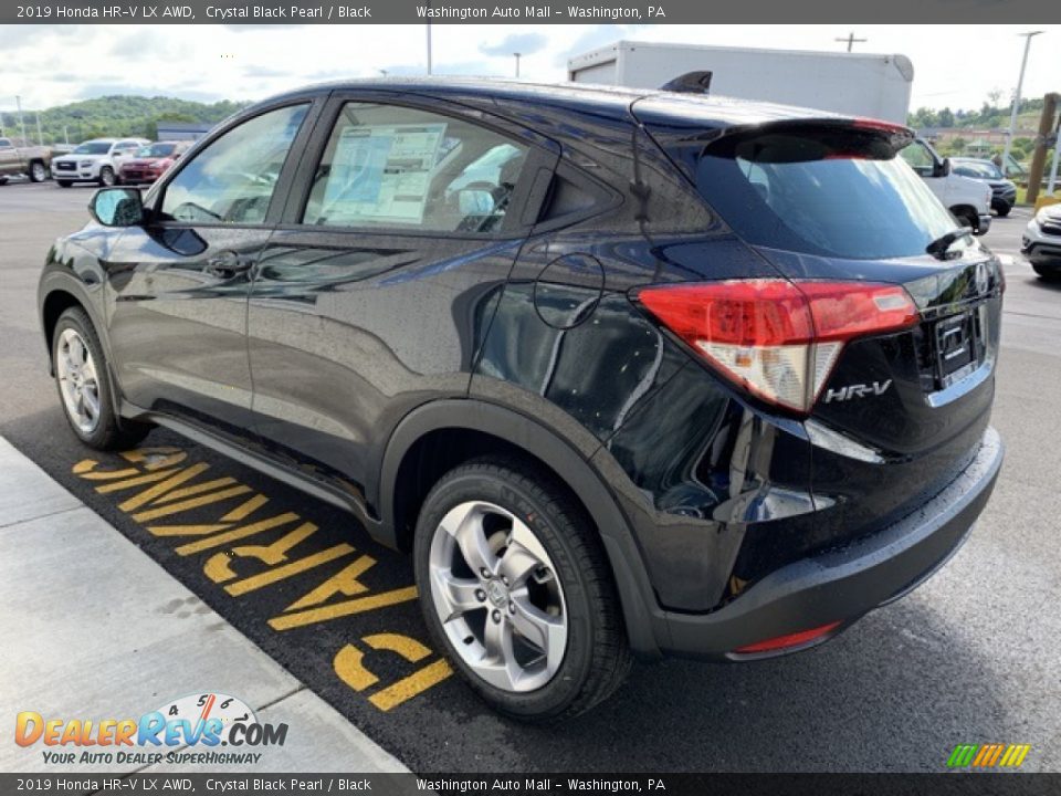 2019 Honda HR-V LX AWD Crystal Black Pearl / Black Photo #5