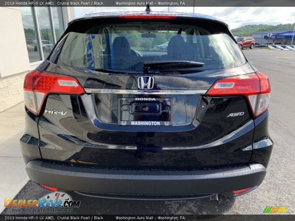 2019 Honda HR-V LX AWD Crystal Black Pearl / Black Photo #6
