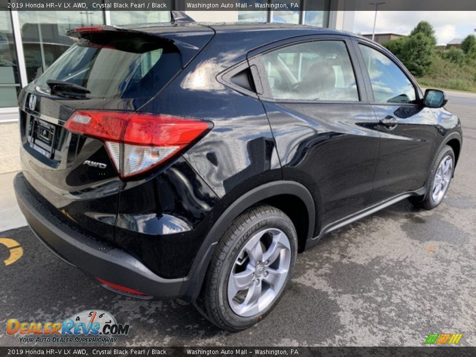 2019 Honda HR-V LX AWD Crystal Black Pearl / Black Photo #7