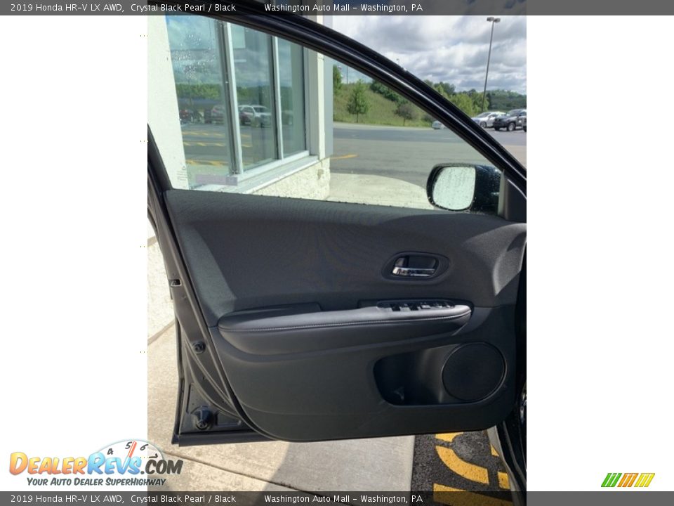 2019 Honda HR-V LX AWD Crystal Black Pearl / Black Photo #10