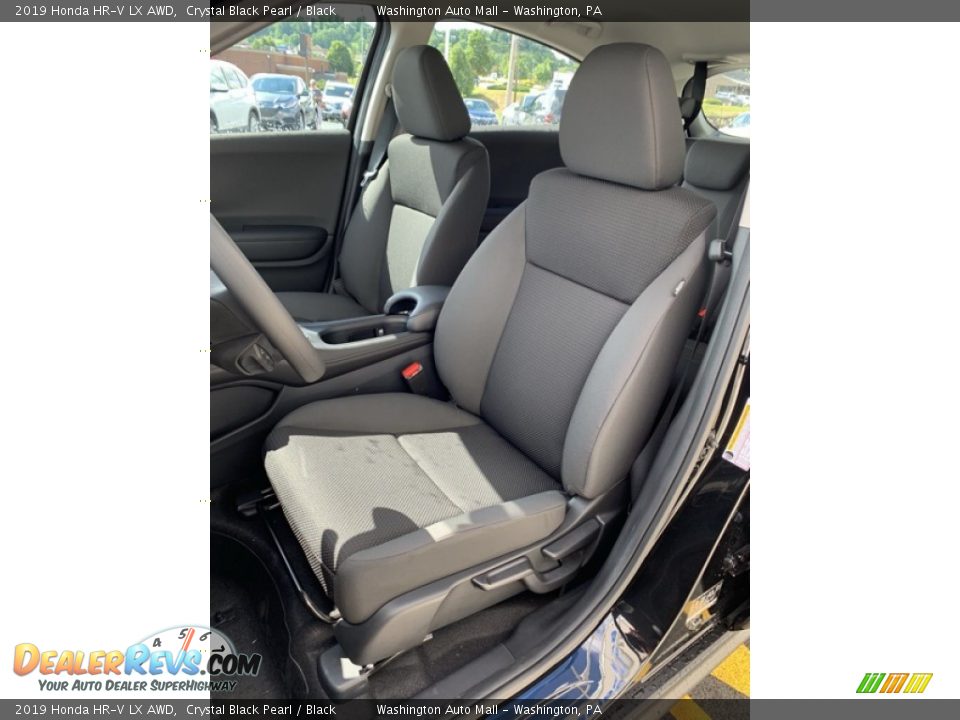 2019 Honda HR-V LX AWD Crystal Black Pearl / Black Photo #14
