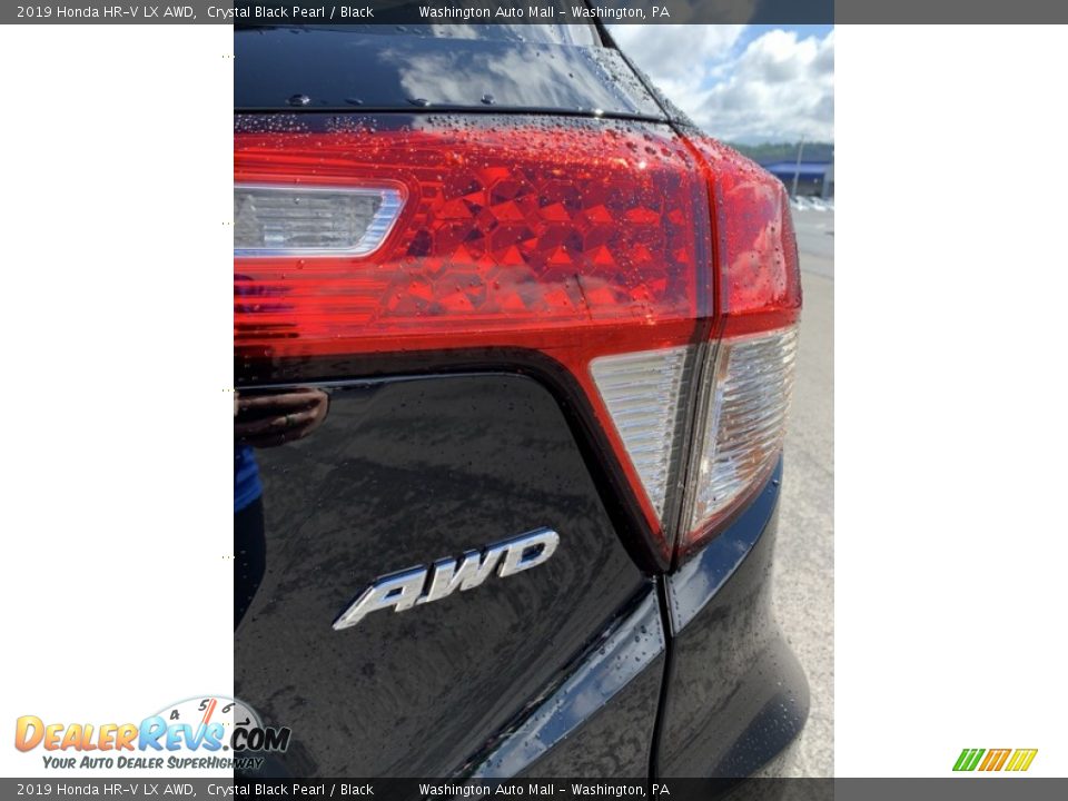 2019 Honda HR-V LX AWD Crystal Black Pearl / Black Photo #22