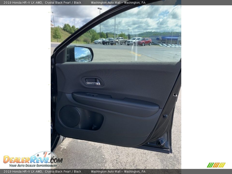 2019 Honda HR-V LX AWD Crystal Black Pearl / Black Photo #26