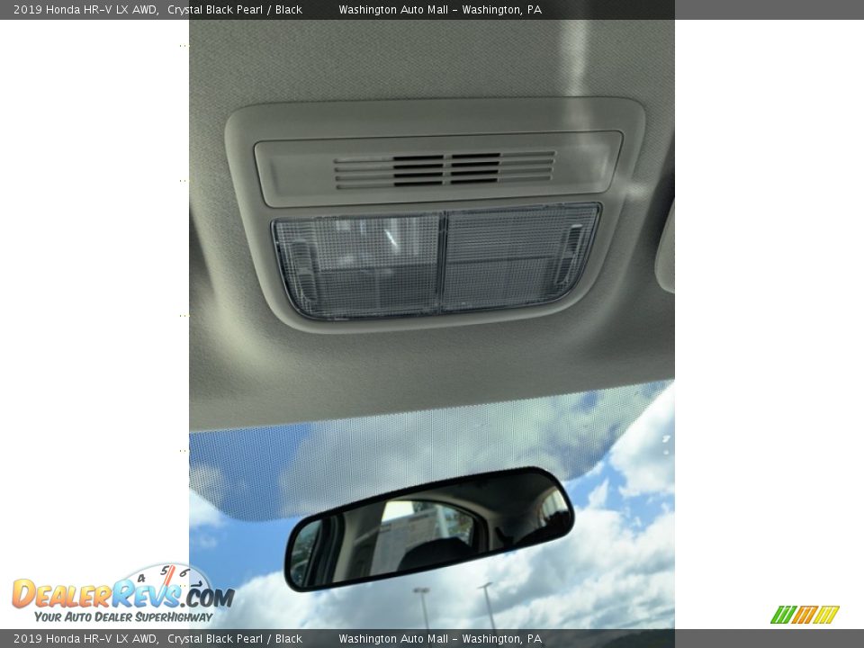 2019 Honda HR-V LX AWD Crystal Black Pearl / Black Photo #36