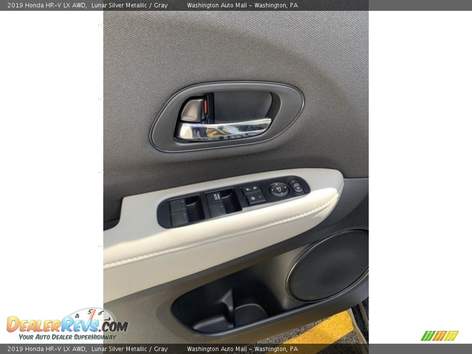 2019 Honda HR-V LX AWD Lunar Silver Metallic / Gray Photo #11