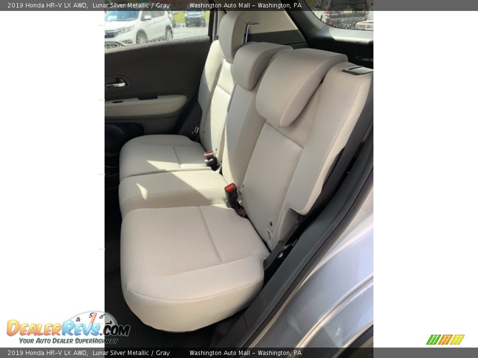 2019 Honda HR-V LX AWD Lunar Silver Metallic / Gray Photo #18